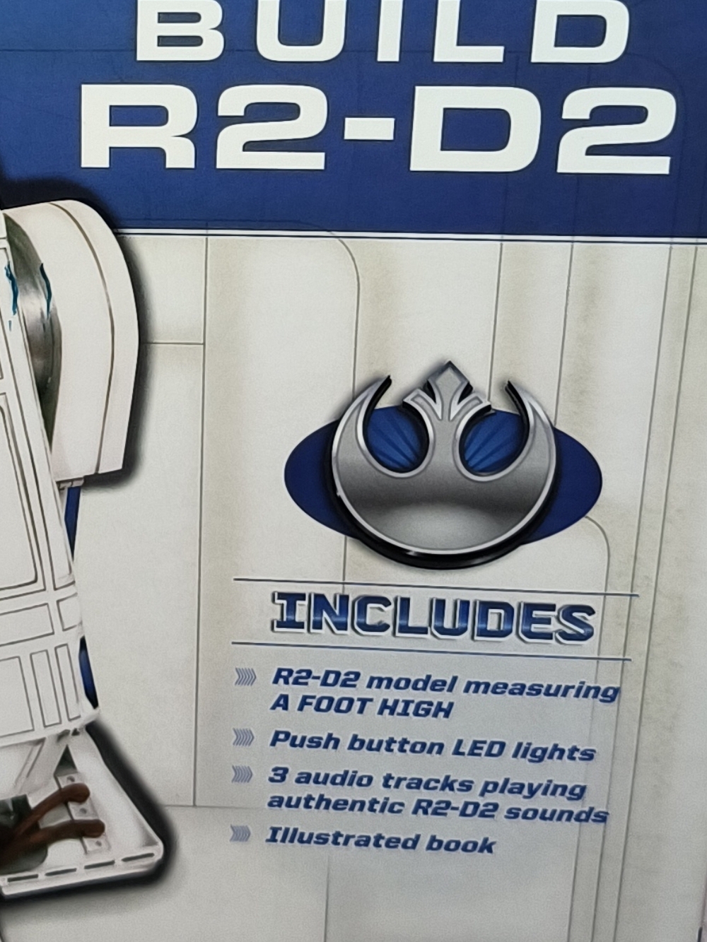 Star Wars Build R2-D2 Model Kit New In Box - Picture 4 of 5